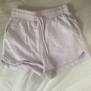 Pink H&M sweatshorts